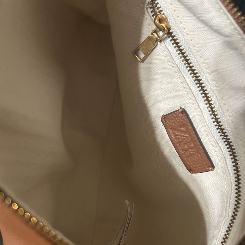 ZARA • Crossbody Bag • Mocha Medium NWT 👜✨ - Picture 3 of 4